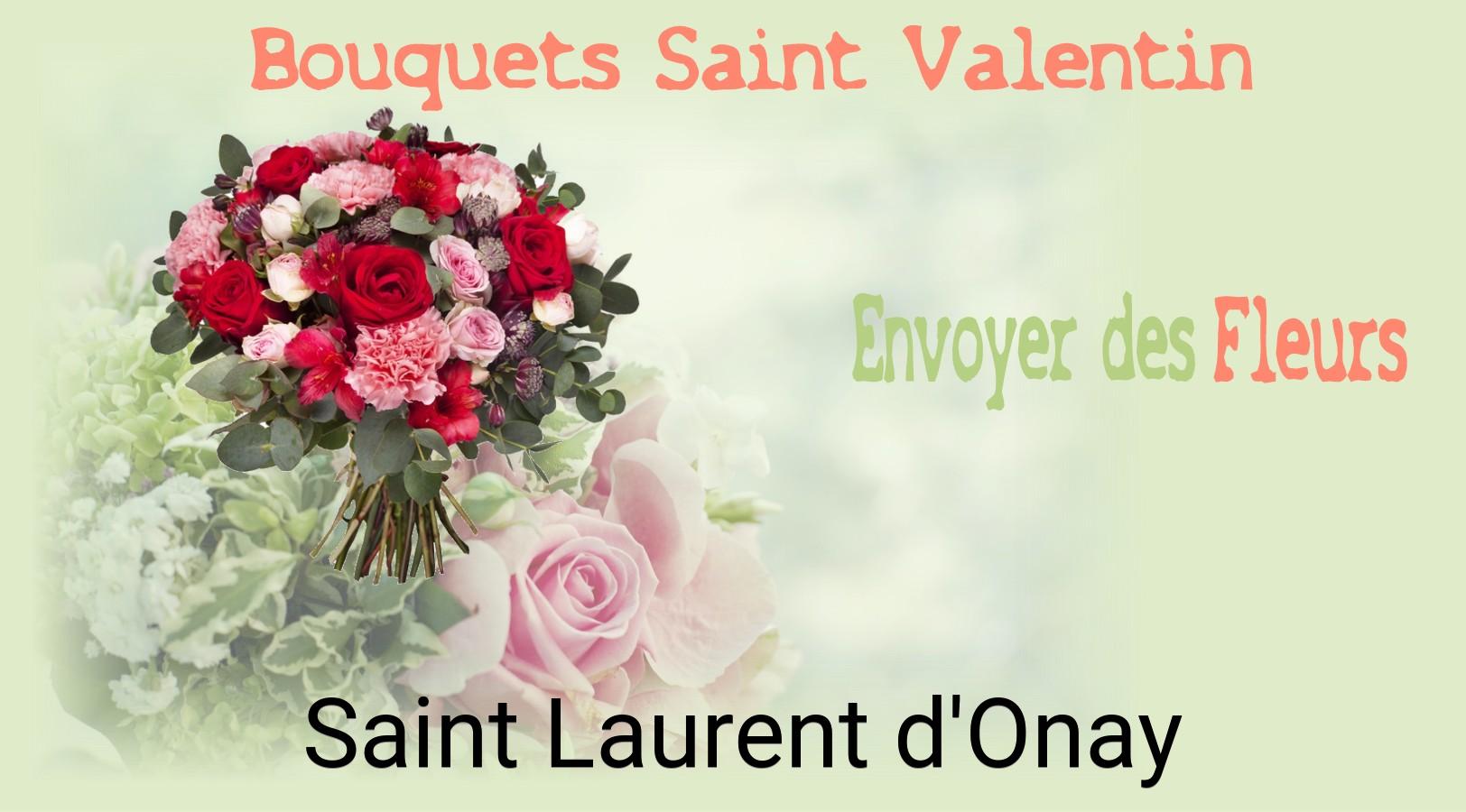 Roses de Saint-Valentin livrées à Saint-Laurent-d'Onay
